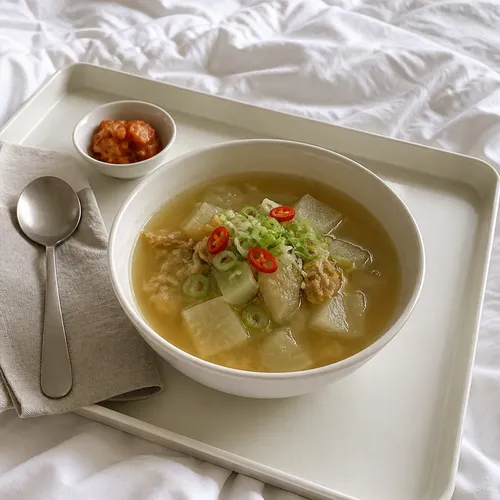 ファンテムック(干しスケトウダラと大根のスープ)
