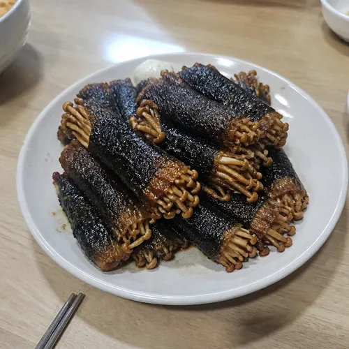 エノキのり巻き