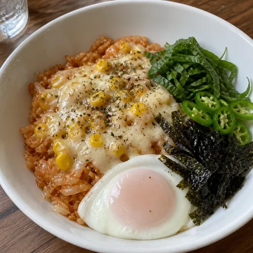 電子レンジチーズご飯