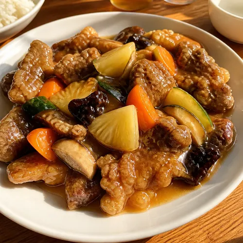 소고기 탕수육