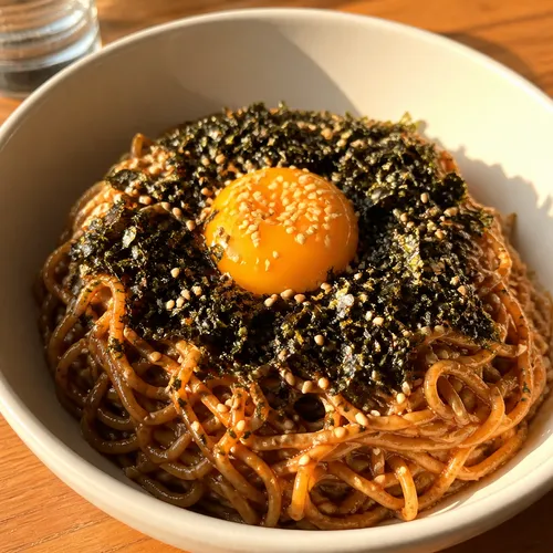 ジョングク風ブルマヨエゴマ油冷麺