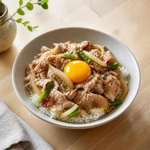 大判豚バラのぶた丼