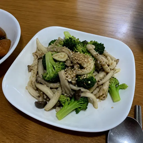 ヒラタケの和え物