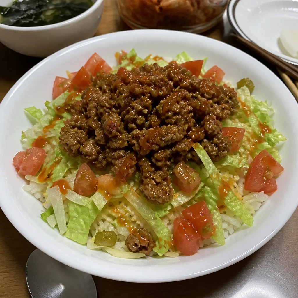 오키나와 타코 라이스
