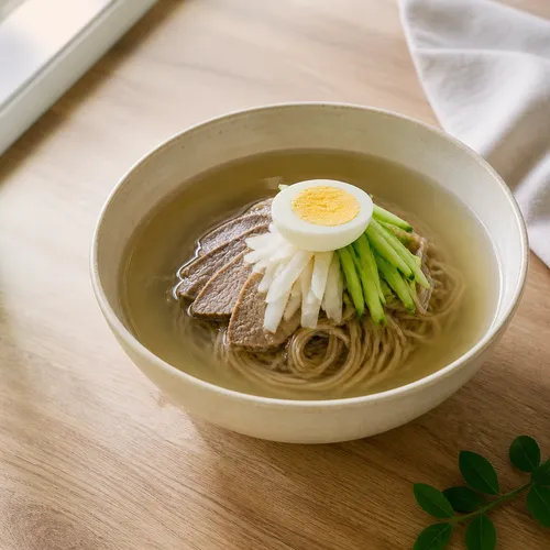 ユクシクマンの最も完璧に近い平壌冷麺