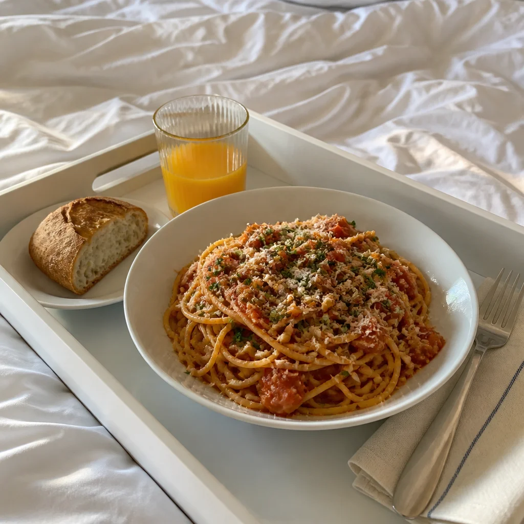 アンチョビトマトパスタ