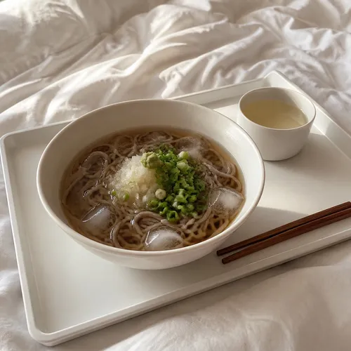うどんだしで作る超簡単そば