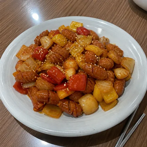 211 秘伝ソーセージ野菜炒め