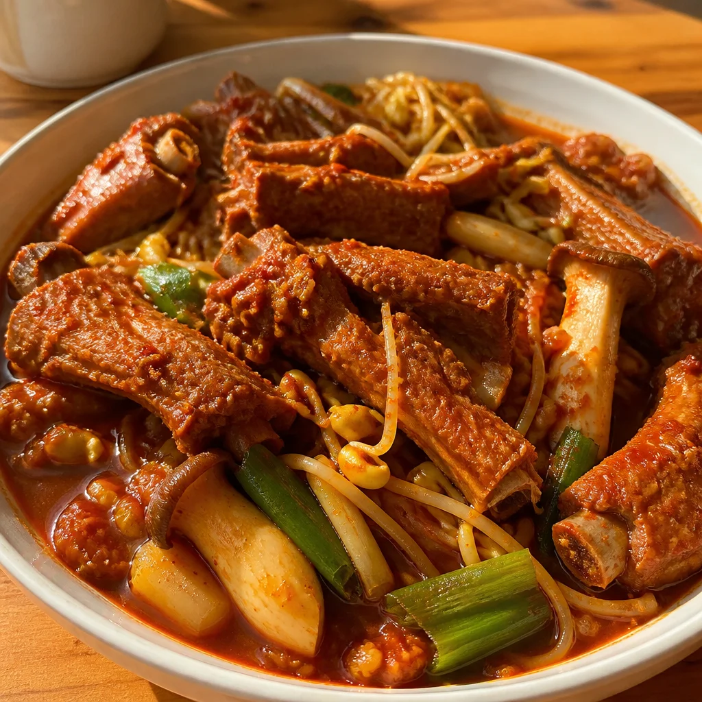 매운 등갈비찜