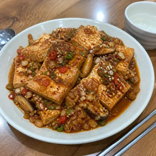 豆腐の煮付け(プブガンドゥ トゥブチョリム)