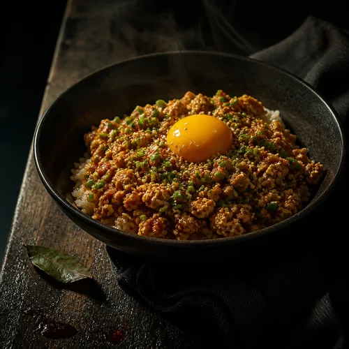 辛旨豆腐丼