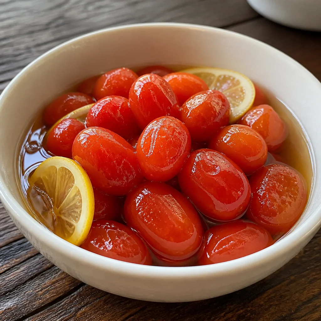 ミニトマトの梅シロップ漬け