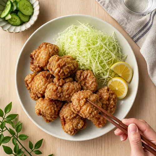 日本の家庭風からあげ