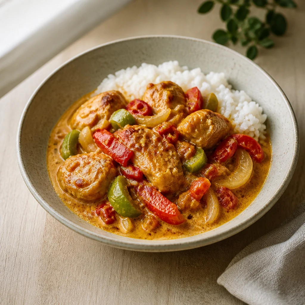 東ティモール風チキンカレー「カリル」