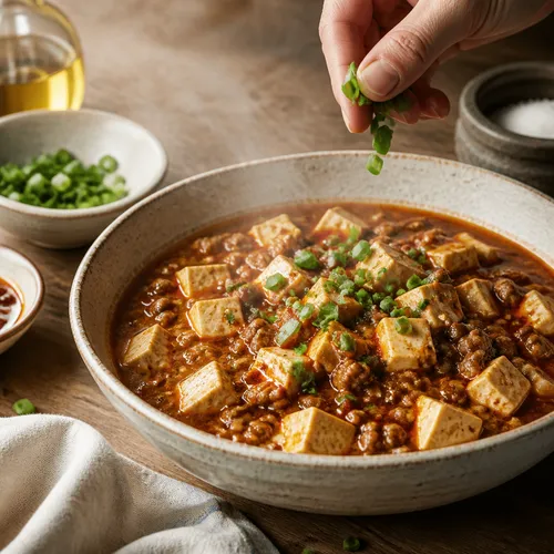 豆板醤なしで作るペク・ジョンウォンのマーボー豆腐