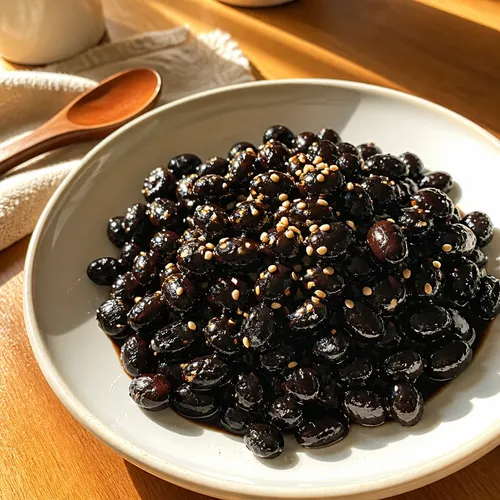 基本の常備菜 コンチャバン(甘辛黒豆煮)