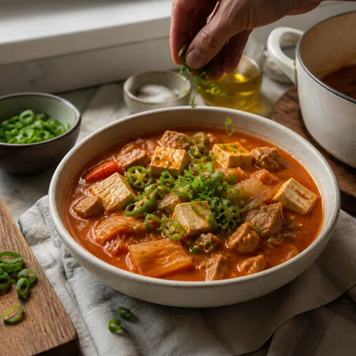 전문점보다 맛있는 돼지고기 김치찌개