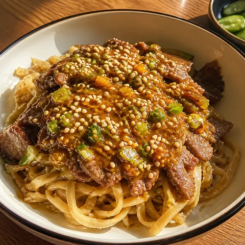 牛肉サムジャンビビン麺