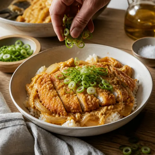 めんつゆで作る超簡単カツ丼