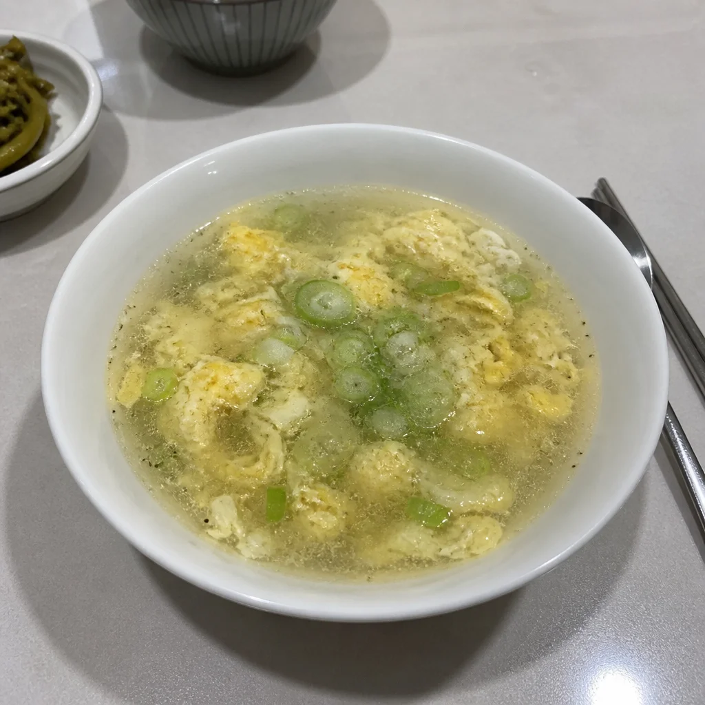 中華風卵スープ