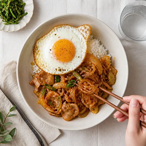 超簡単チャプチェご飯