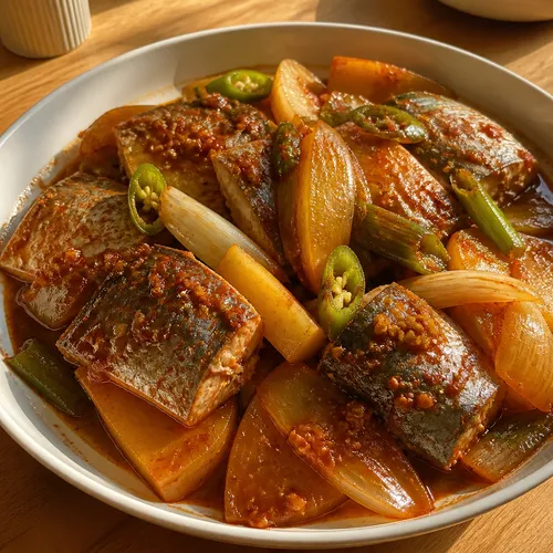 生臭さがない美味しいサバ大根じゃがいも煮