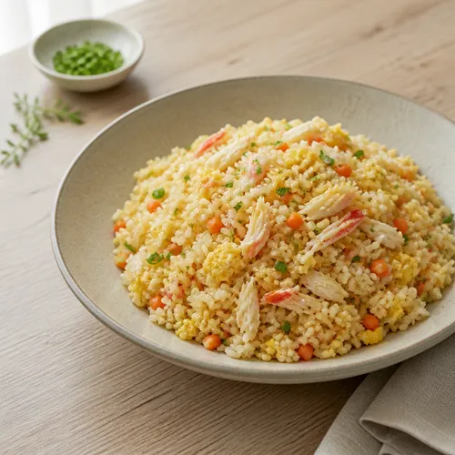 カニ風味炒めご飯