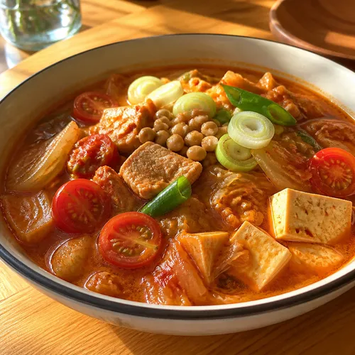 カン・レオの生キムチで作る田舎風熟成キムチチゲ