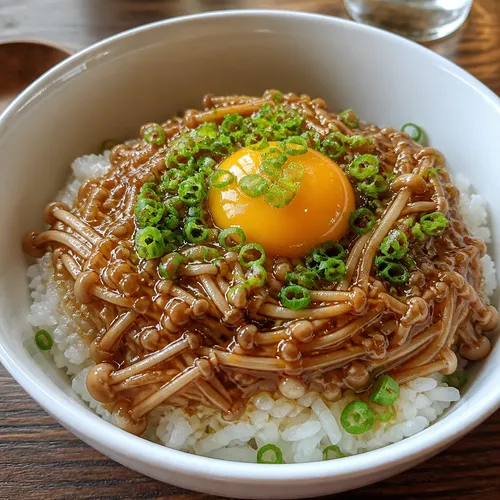 イ・ヨンボクのえのきだけ丼