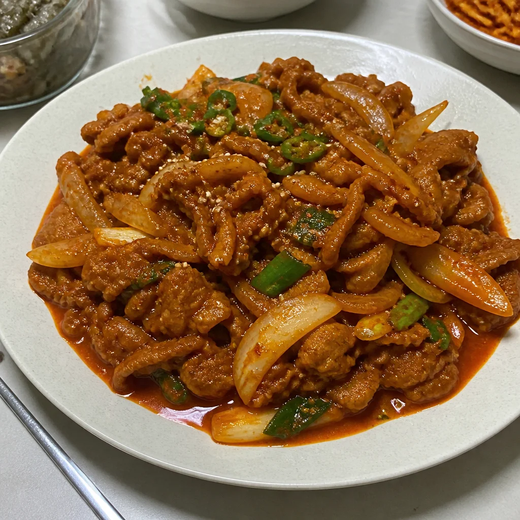 万能コチュジャン味噌 チェユポックム(豚肉炒め)