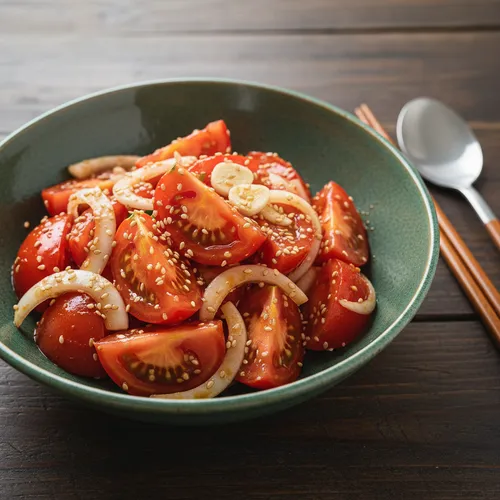 超簡単トマトの和え物