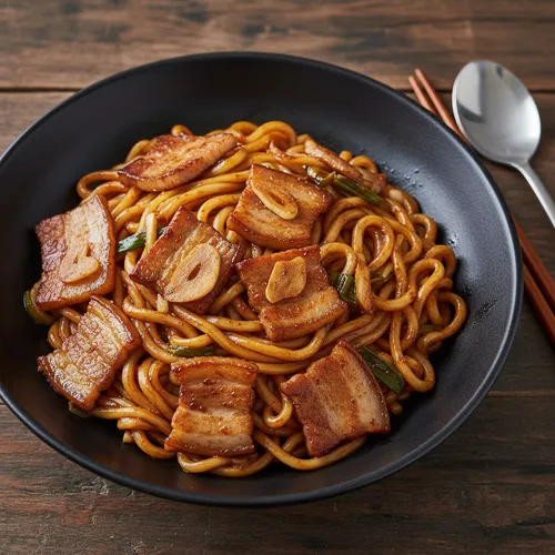 キムプンのカルビサルチャジャンラーメン