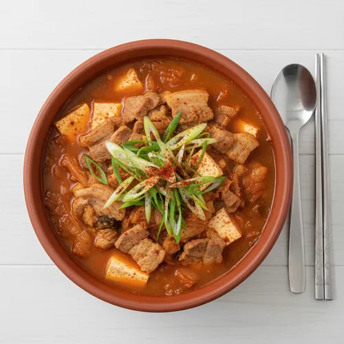 豚肉キムチチゲ
