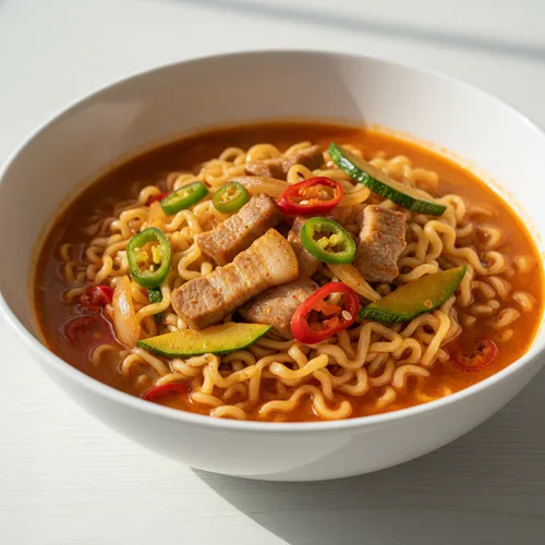 イ・ヨンボクシェフ風 肉チャンポンラーメン