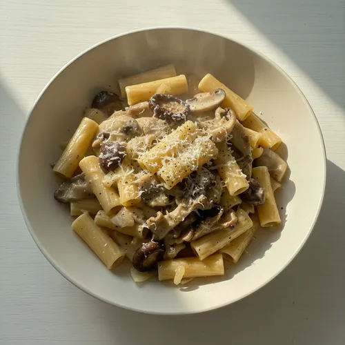 ソン・シギョンのきのこクリームパスタ