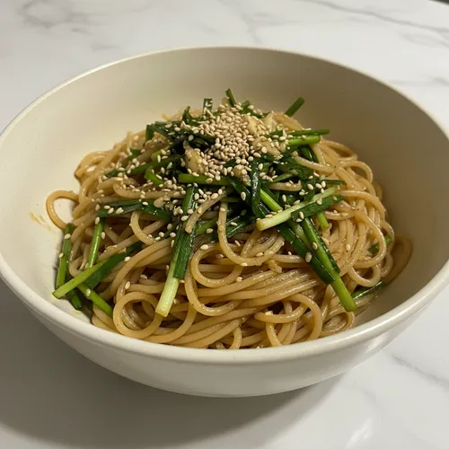 ノビル醤油そうめん