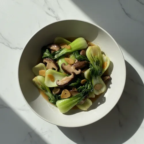 チンゲン菜の炒め物