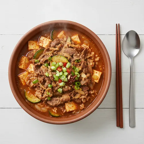 차돌된장술밥