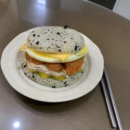 ポングス風ライスバーガー ミールプレップ