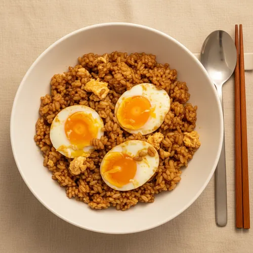 チャムソース醤油卵かけご飯
