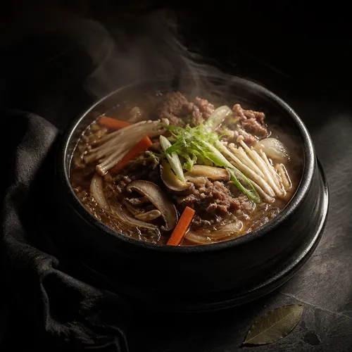 기사식당 스타일 뚝배기 불고기