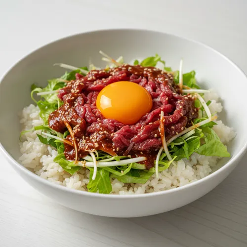 超簡単ユッケビビンバ