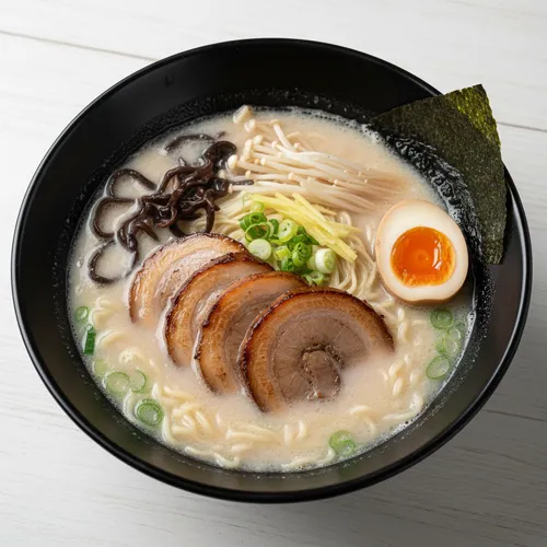 伝統製法の濃厚豚骨ラーメン
