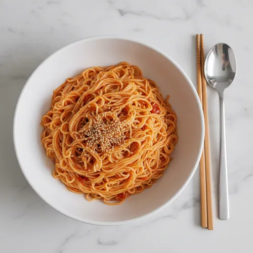超簡単ビビン麺