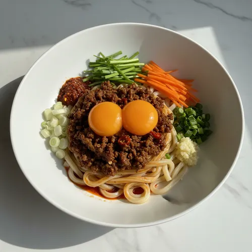 ご飯まで混ぜて食べるマゼソバ