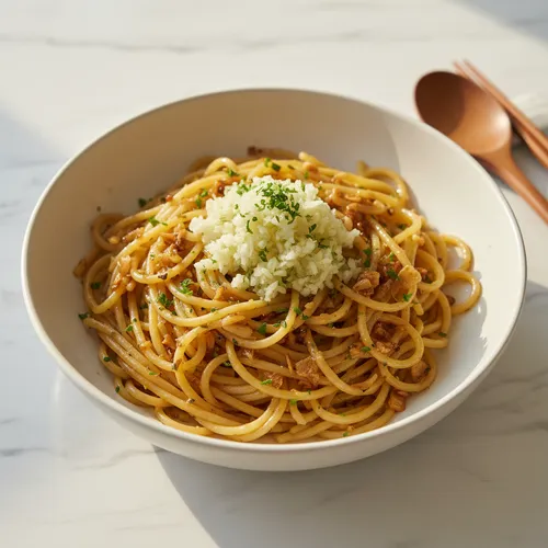 カン・レオのアーリオ・オーリオパスタ