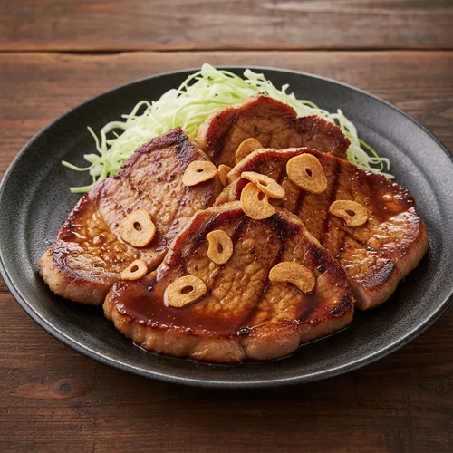 豚肉ステーキ ドンテキ