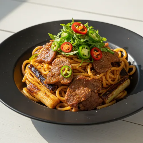 チャドル炒めパスタ