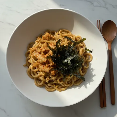 カンジャンククス（醤油そうめん）