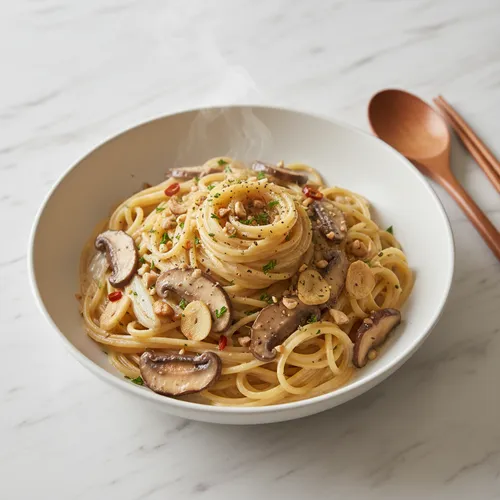 ヤノシーホのカシューナッツ豆乳クリームパスタ